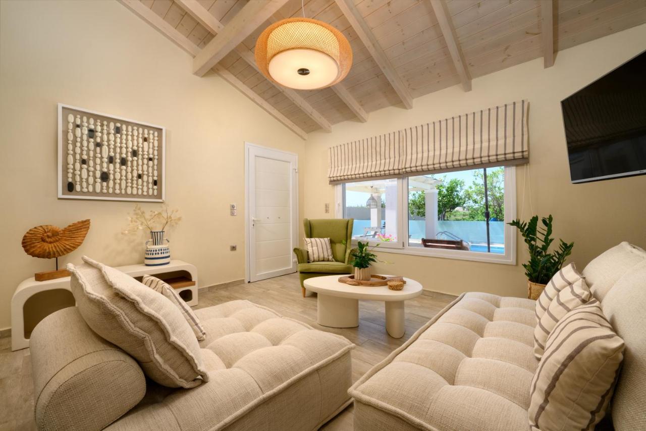 Ninos Corfu Villas Agios Georgios  Exteriör bild